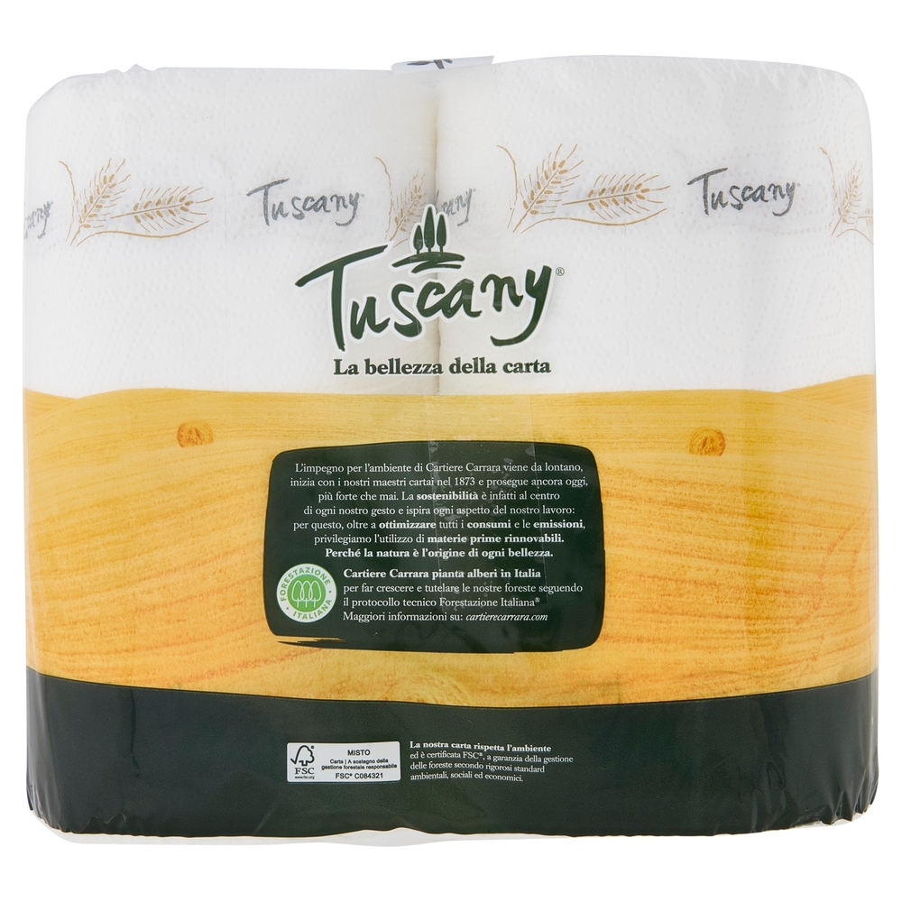 Tuscany asciugatutto maxi rotoli 4 pz